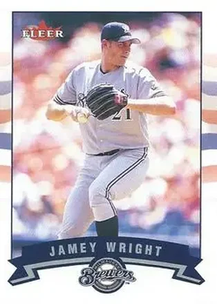 2002 Fleer #36 - Jamey Wright - Milwaukee Brewers