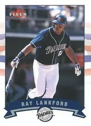 2002 Fleer #37 - Ray Lankford - San Diego Padres