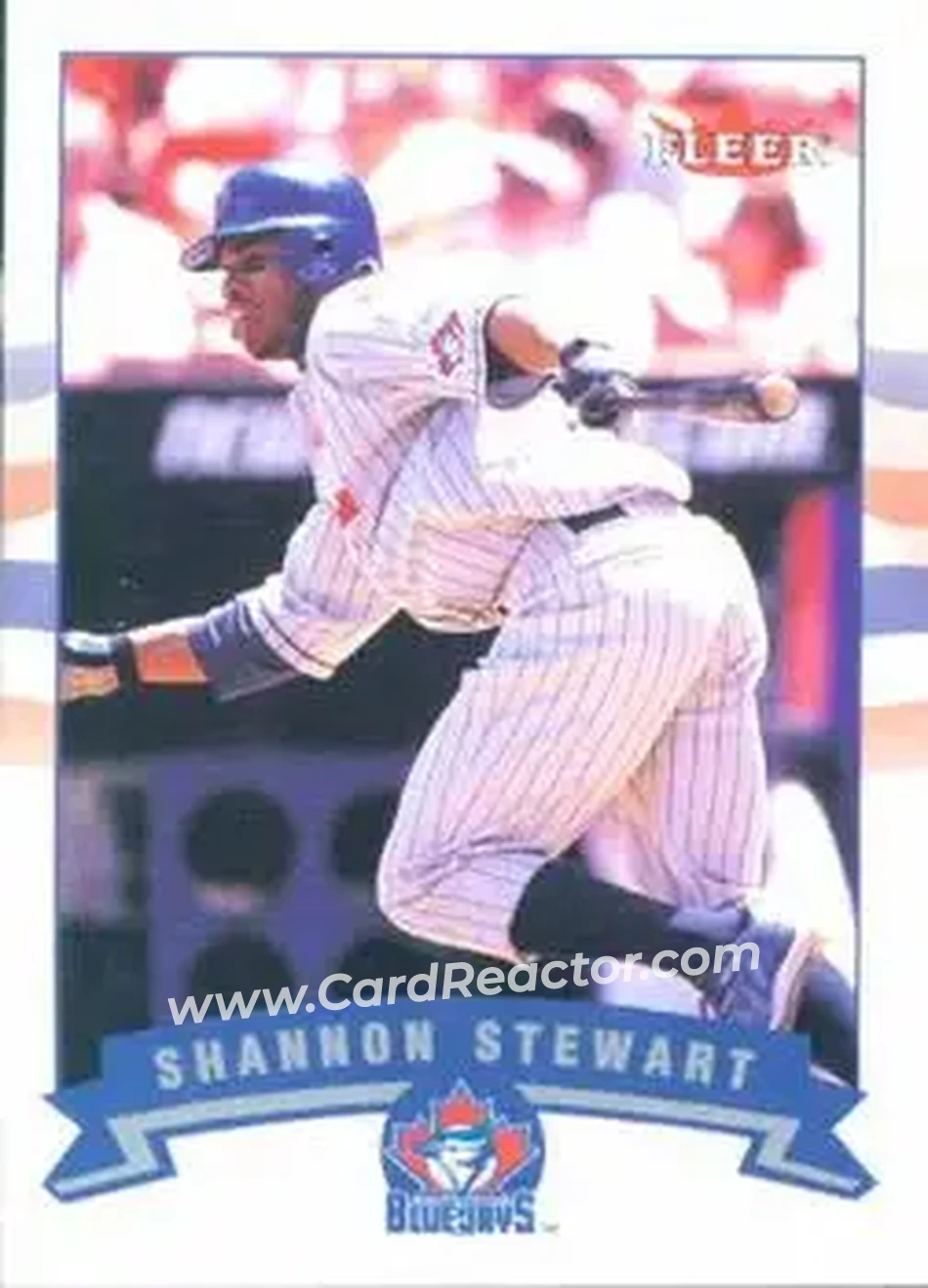 2002 Fleer #41 - Shannon Stewart - Toronto Blue Jays - Front 2002 Fleer #41 - Shannon Stewart - Toronto Blue Jays - Front