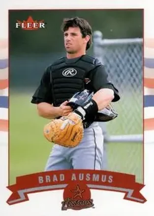 2002 Fleer #43 - Brad Ausmus - Houston Astros