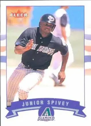 2002 Fleer #45 - Junior Spivey - Arizona Diamondbacks