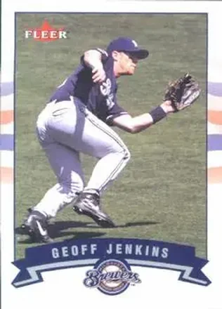 2002 Fleer #49 - Geoff Jenkins - Milwaukee Brewers