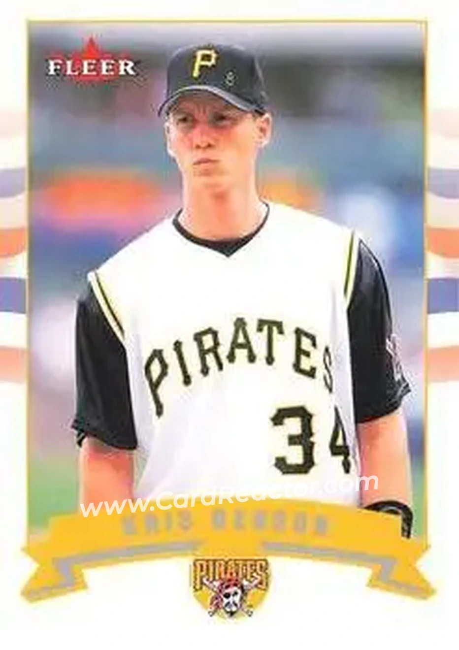 2002 Fleer #50 - Kris Benson - Pittsburgh Pirates - Front