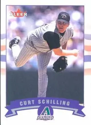 2002 Fleer #54 - Curt Schilling - Arizona Diamondbacks