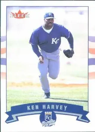 2002 Fleer #55 - Ken Harvey - Kansas City Royals