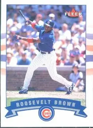 2002 Fleer #56 - Roosevelt Brown - Chicago Cubs