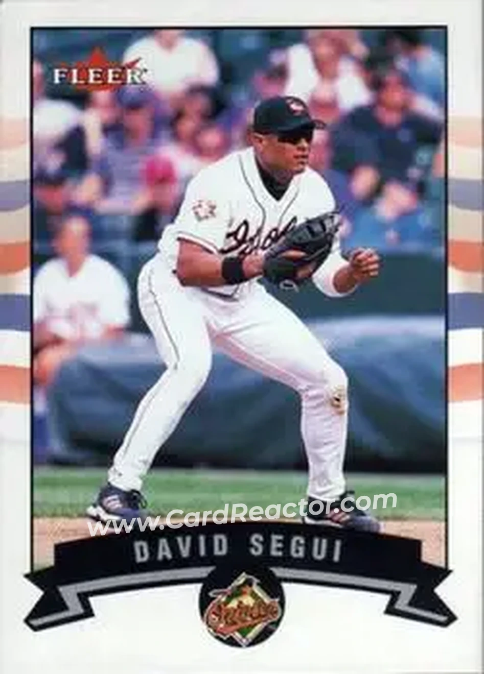 2002 Fleer #57 - David Segui - Baltimore Orioles - Front