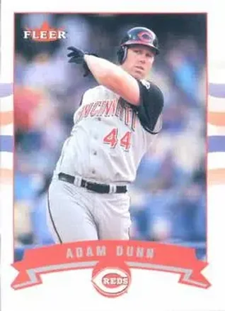 2002 Fleer #59 - Adam Dunn - Cincinnati Reds