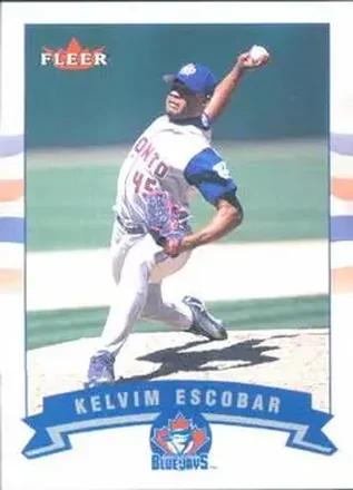 2002 Fleer #63 - Kelvim Escobar - Toronto Blue Jays