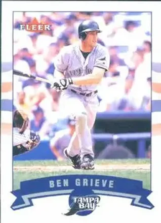 2002 Fleer #64 - Ben Grieve - Tampa Bay Devil Rays