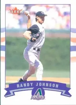 2002 Fleer #65 - Randy Johnson - Arizona Diamondbacks