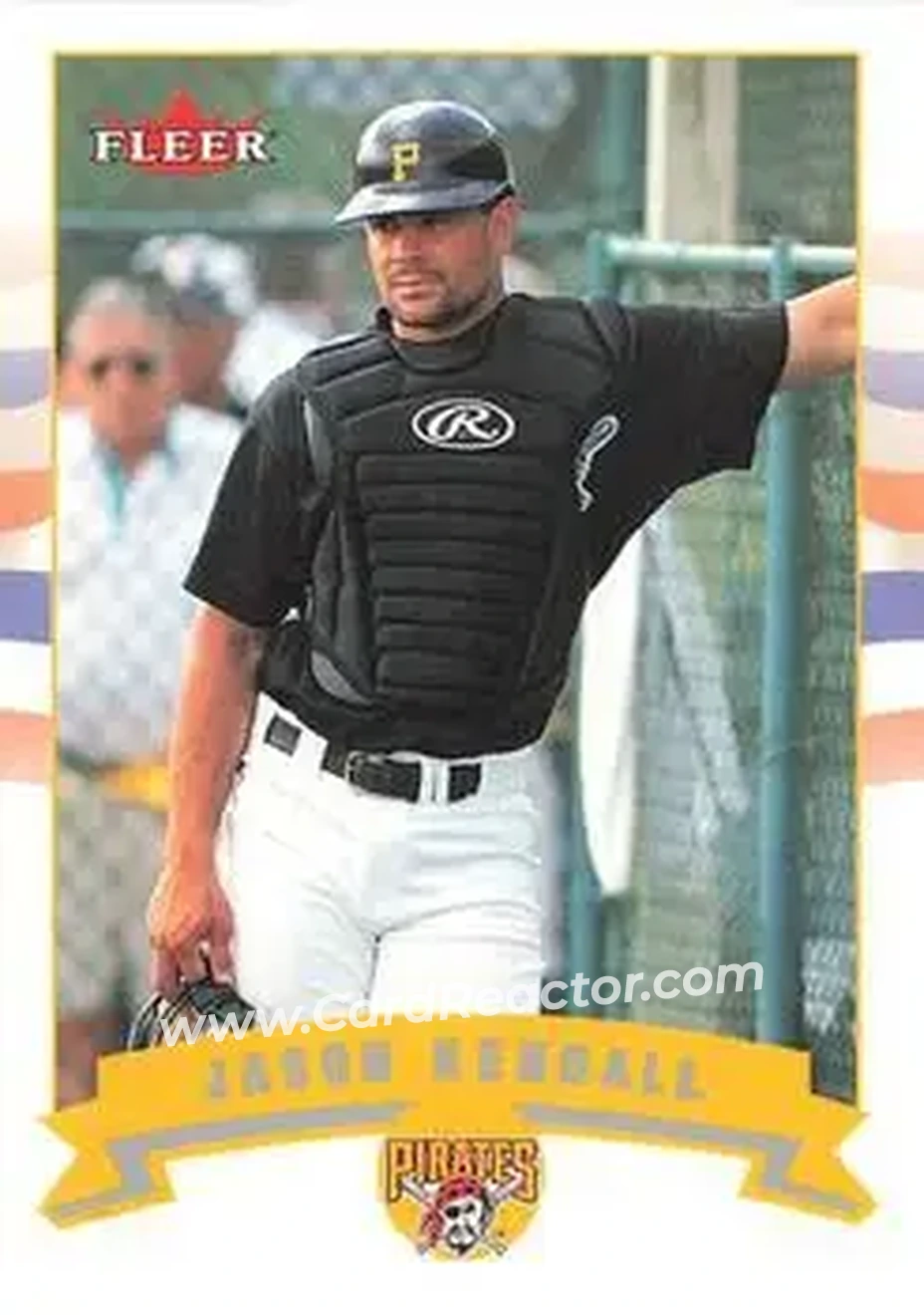 2002 Fleer #67 - Jason Kendall - Pittsburgh Pirates - Front