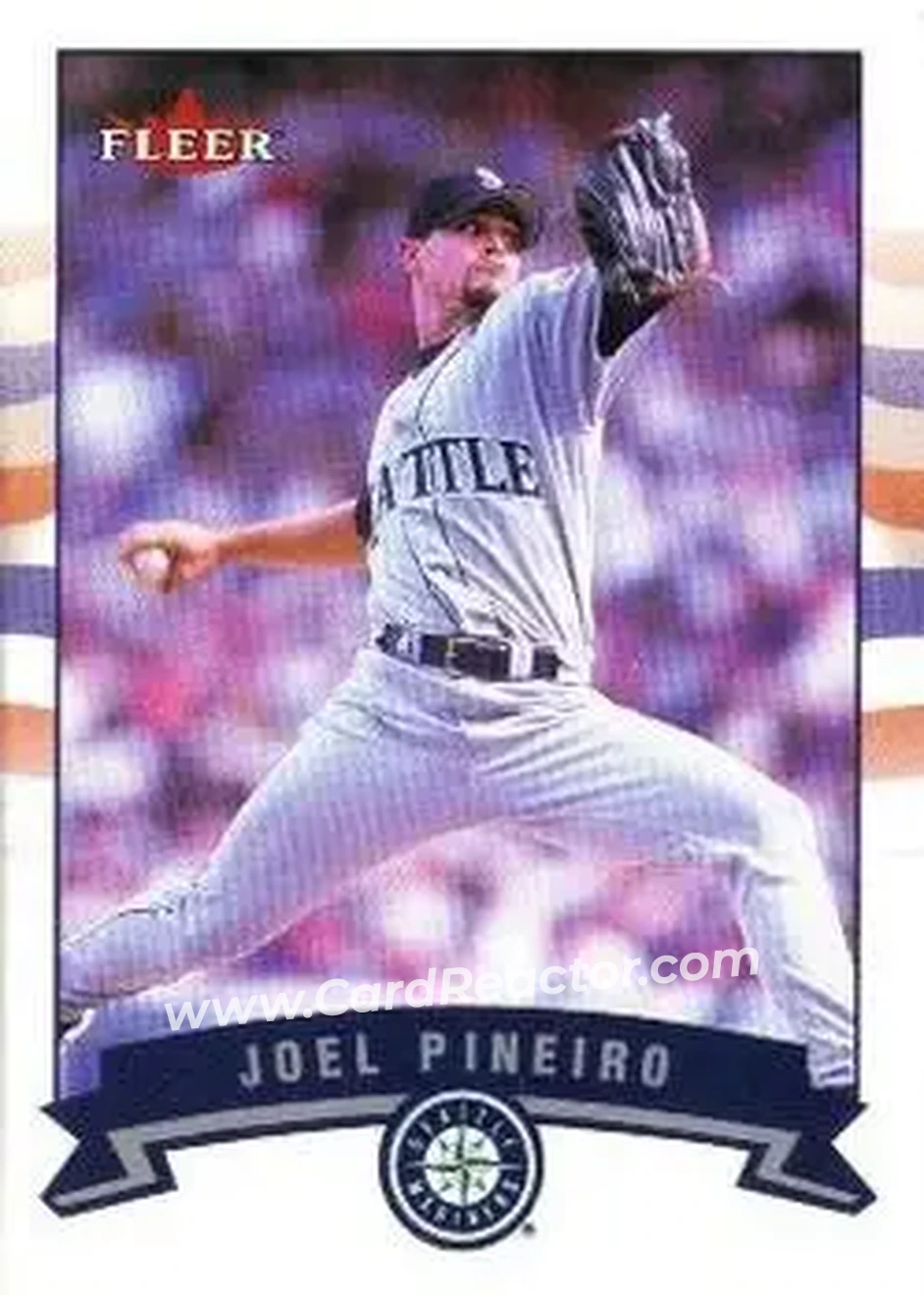 2002 Fleer #68 - Joel Pineiro - Seattle Mariners - Front