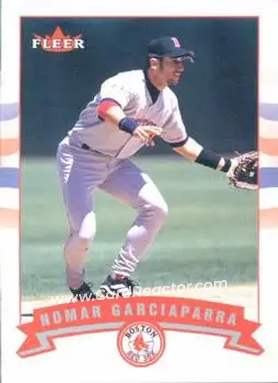 2002 Fleer #72 - Nomar Garciaparra - Boston Red Sox - Front 2002 Fleer #72 - Nomar Garciaparra - Boston Red Sox - Front