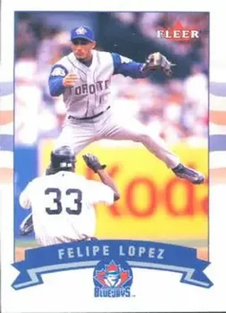 2002 Fleer #75 - Felipe Lopez - Toronto Blue Jays