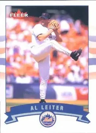2002 Fleer #76 - Al Leiter - New York Mets