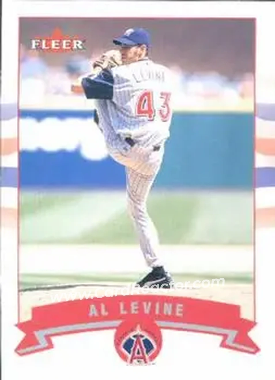 2002 Fleer #78 - Al Levine - Anaheim Angels - Front 2002 Fleer #78 - Al Levine - Anaheim Angels - Front