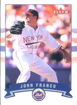 2002 Fleer #85 - John Franco - New York Mets