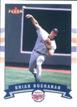 2002 Fleer #86 - Brian Buchanan - Minnesota Twins