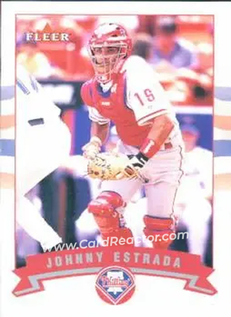 2002 Fleer #88 - Johnny Estrada - Philadelphia Phillies - Front