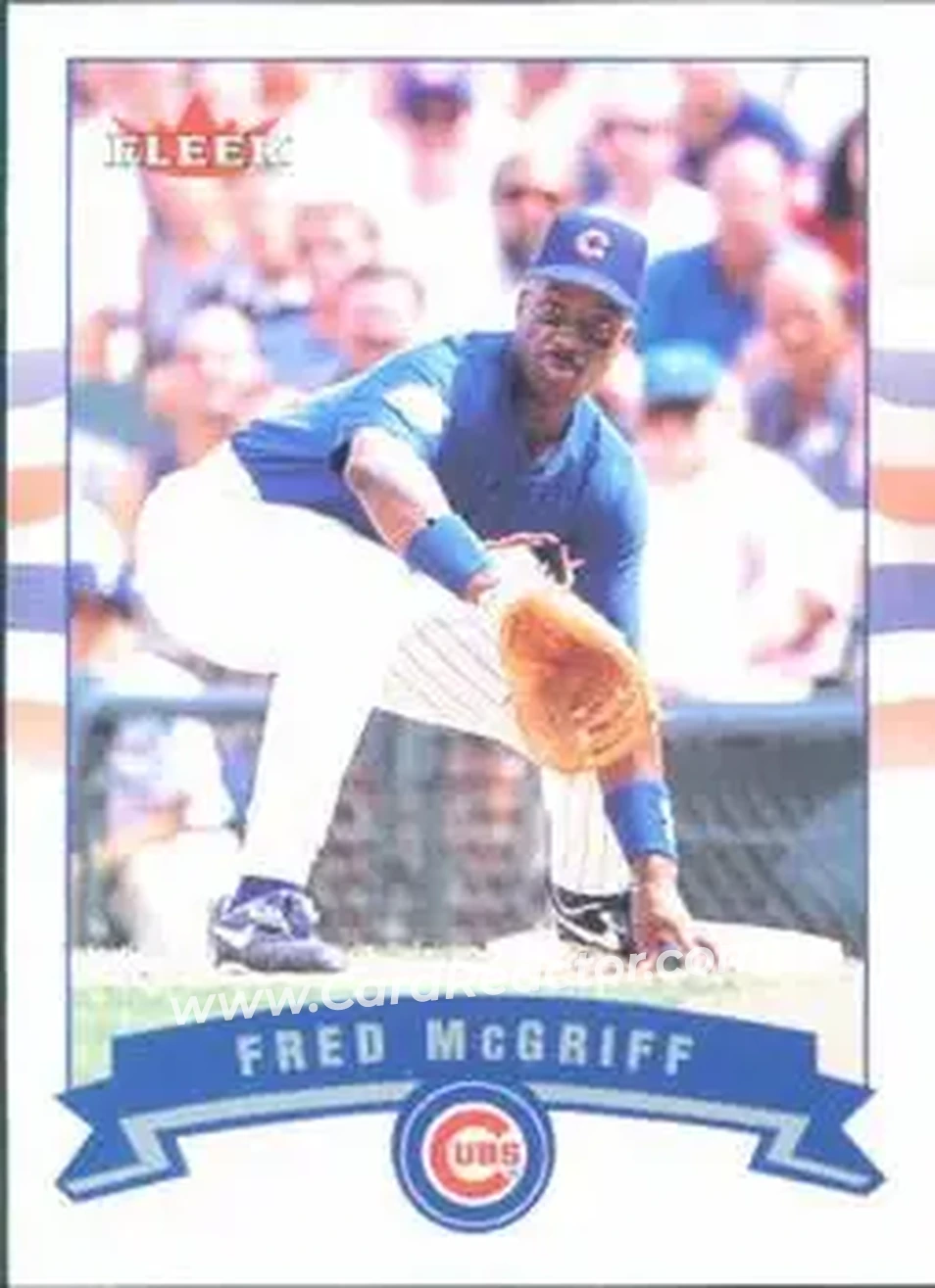 2002 Fleer #97 - Fred McGriff - Chicago Cubs - Front