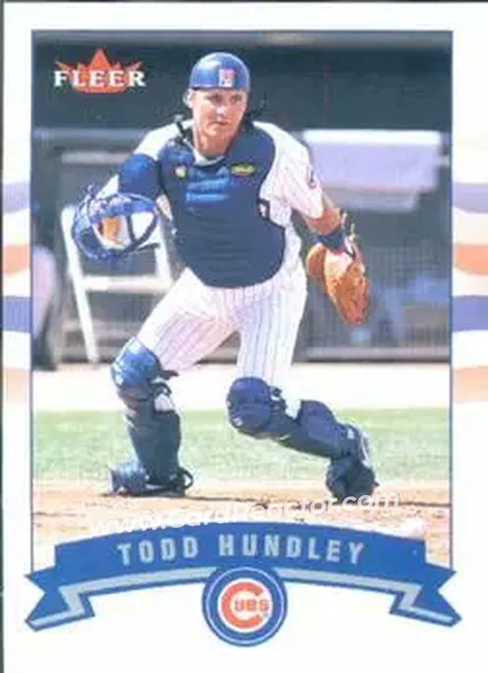 2002 Fleer #99 - Todd Hundley - Chicago Cubs - Front