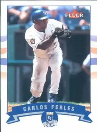 2002 Fleer #100 - Carlos Febles - Kansas City Royals