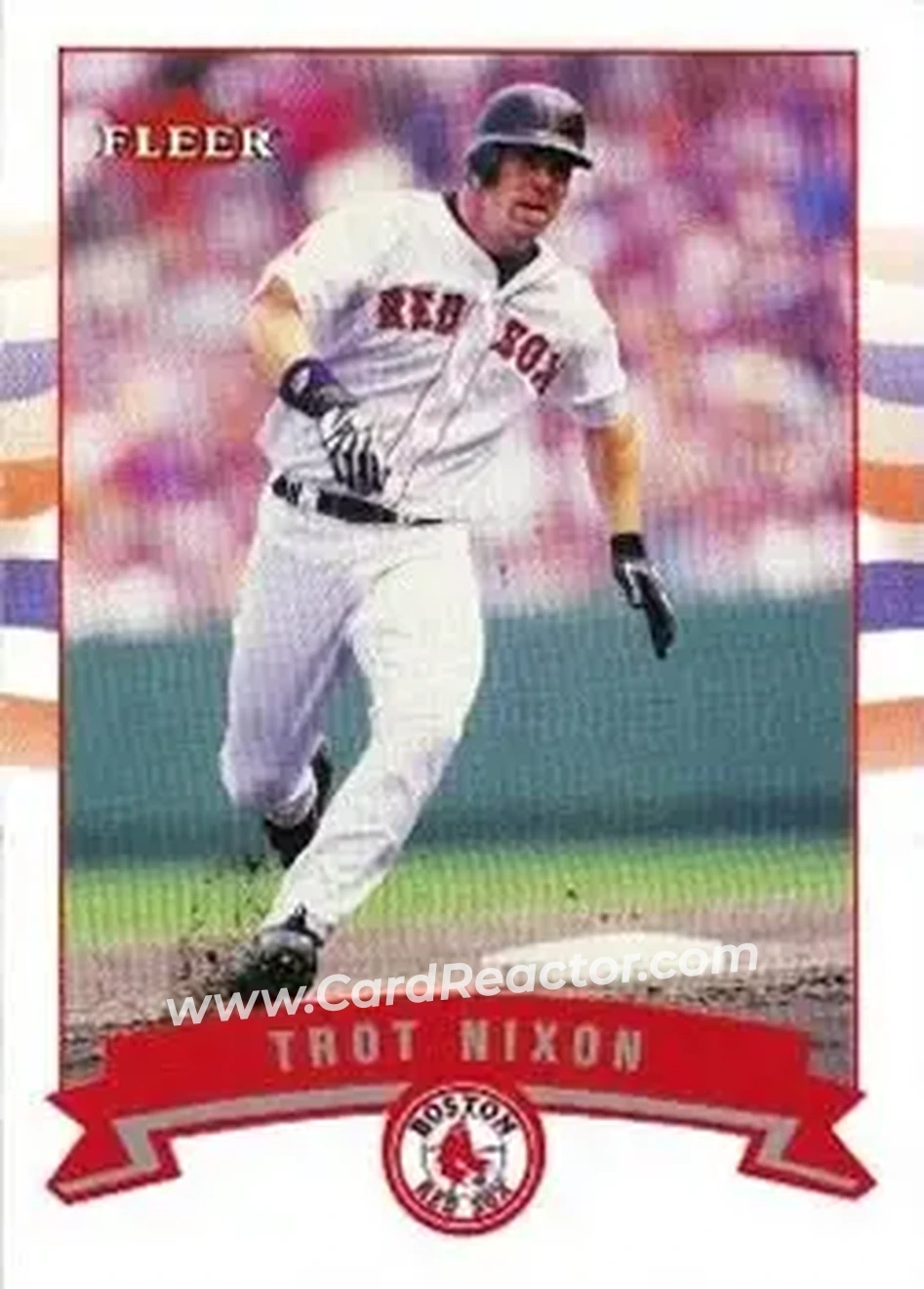 2002 Fleer #104 - Trot Nixon - Boston Red Sox - Front