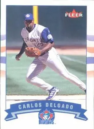 2002 Fleer #106 - Carlos Delgado - Toronto Blue Jays