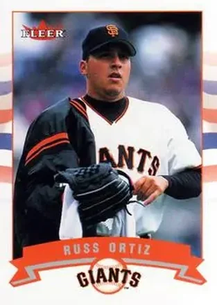 2002 Fleer #108 - Russ Ortiz - San Francisco Giants