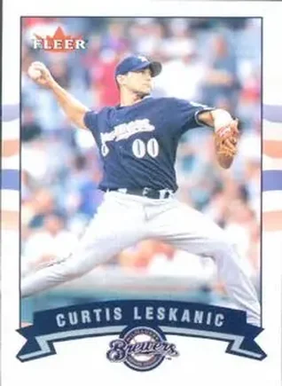 2002 Fleer #110 - Curtis Leskanic - Milwaukee Brewers