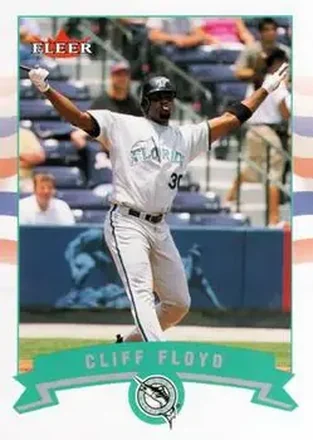 2002 Fleer #116 - Cliff Floyd - Florida Marlins