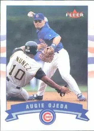 2002 Fleer #122 - Augie Ojeda - Chicago Cubs