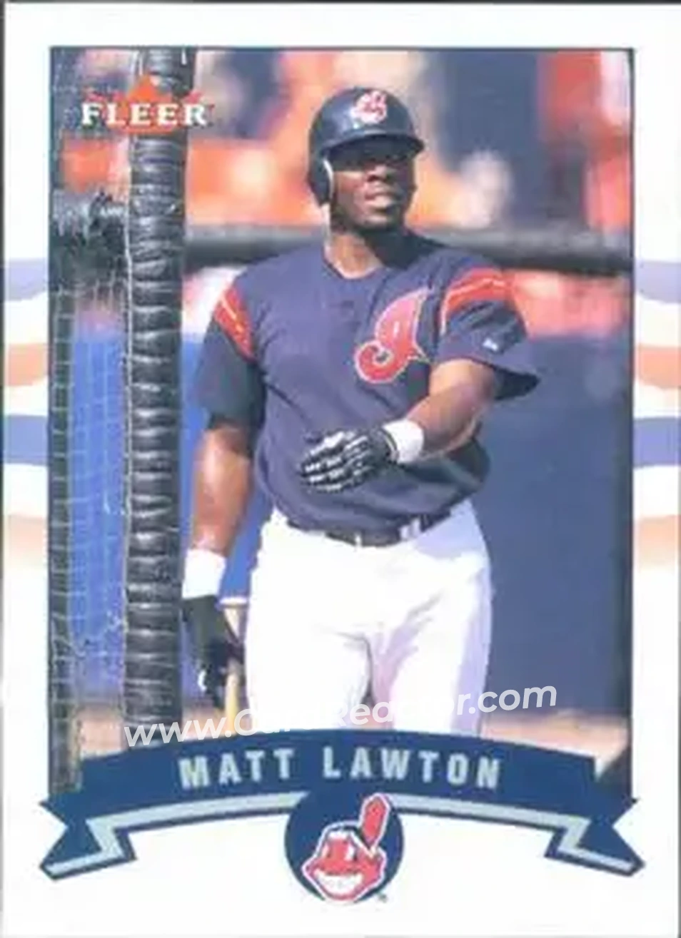 2002 Fleer #127 - Matt Lawton - Cleveland Indians - Front 2002 Fleer #127 - Matt Lawton - Cleveland Indians - Front