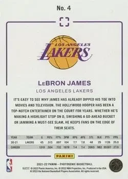 Back of LeBron James