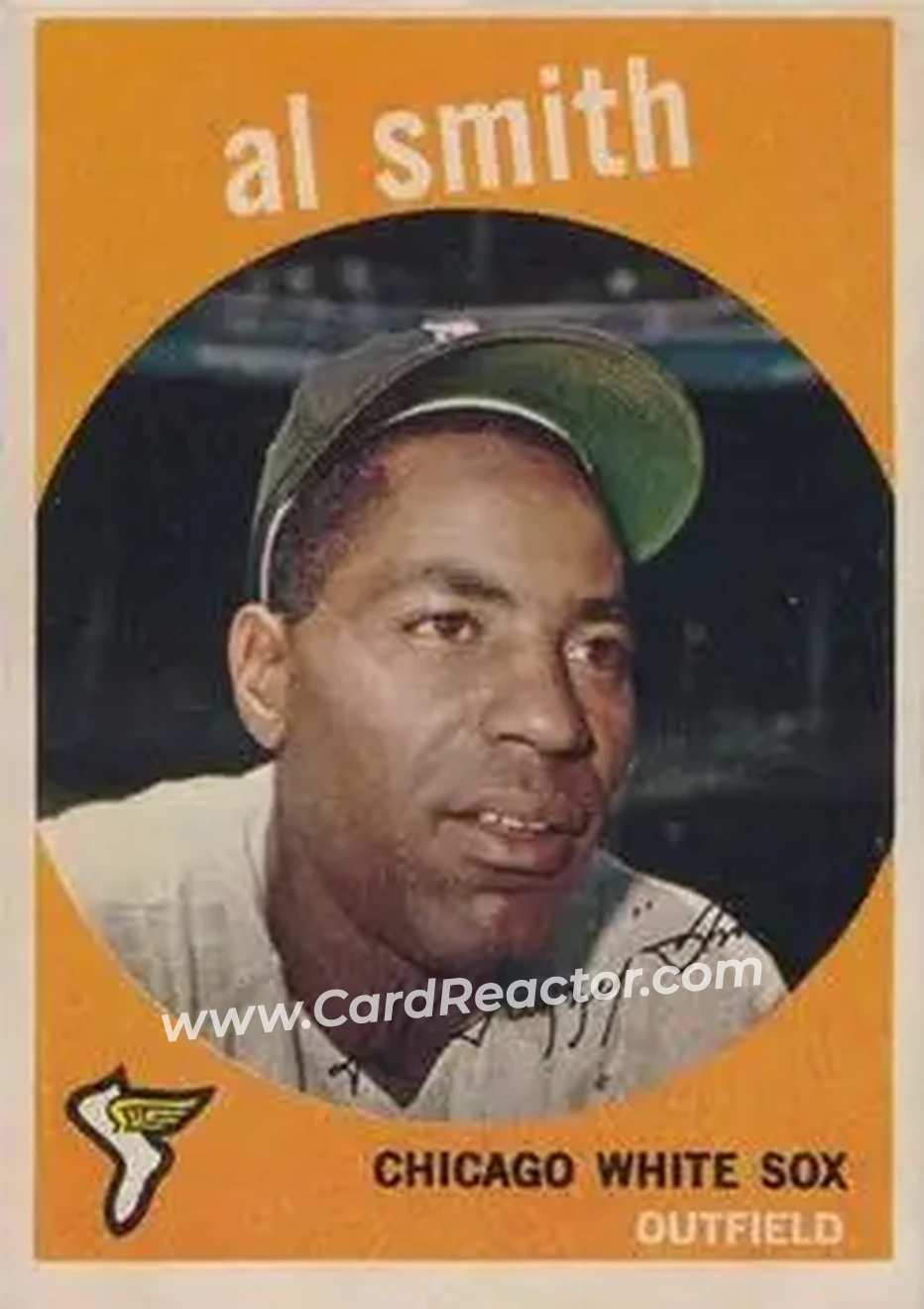 1959 Topps Venezuelan #22 - Al Smith - Chicago White Sox - Front