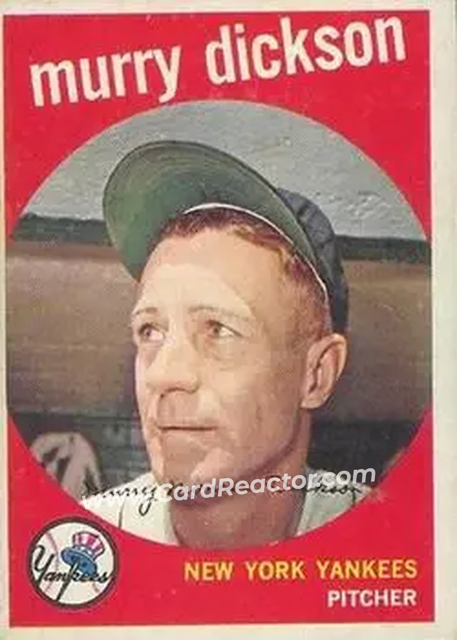 1959 Topps Venezuelan #23 - Murry Dickson - New York Yankees - Front