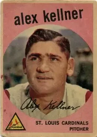 1959 Topps Venezuelan #101 - Alex Kellner - St. Louis Cardinals
