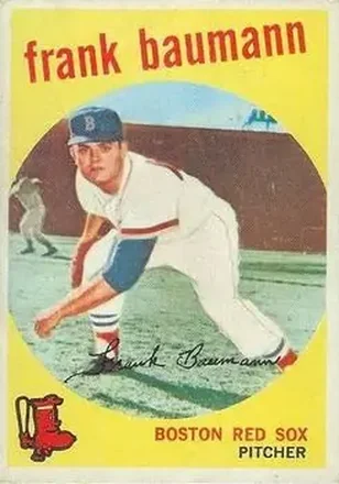 1959 Topps Venezuelan #161 - Frank Baumann - Boston Red Sox