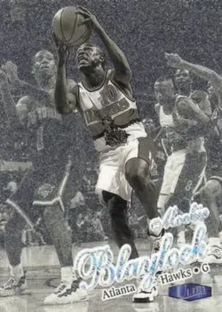1997-98 Ultra - Platinum Medallion #7P - Mookie Blaylock - Atlanta Hawks