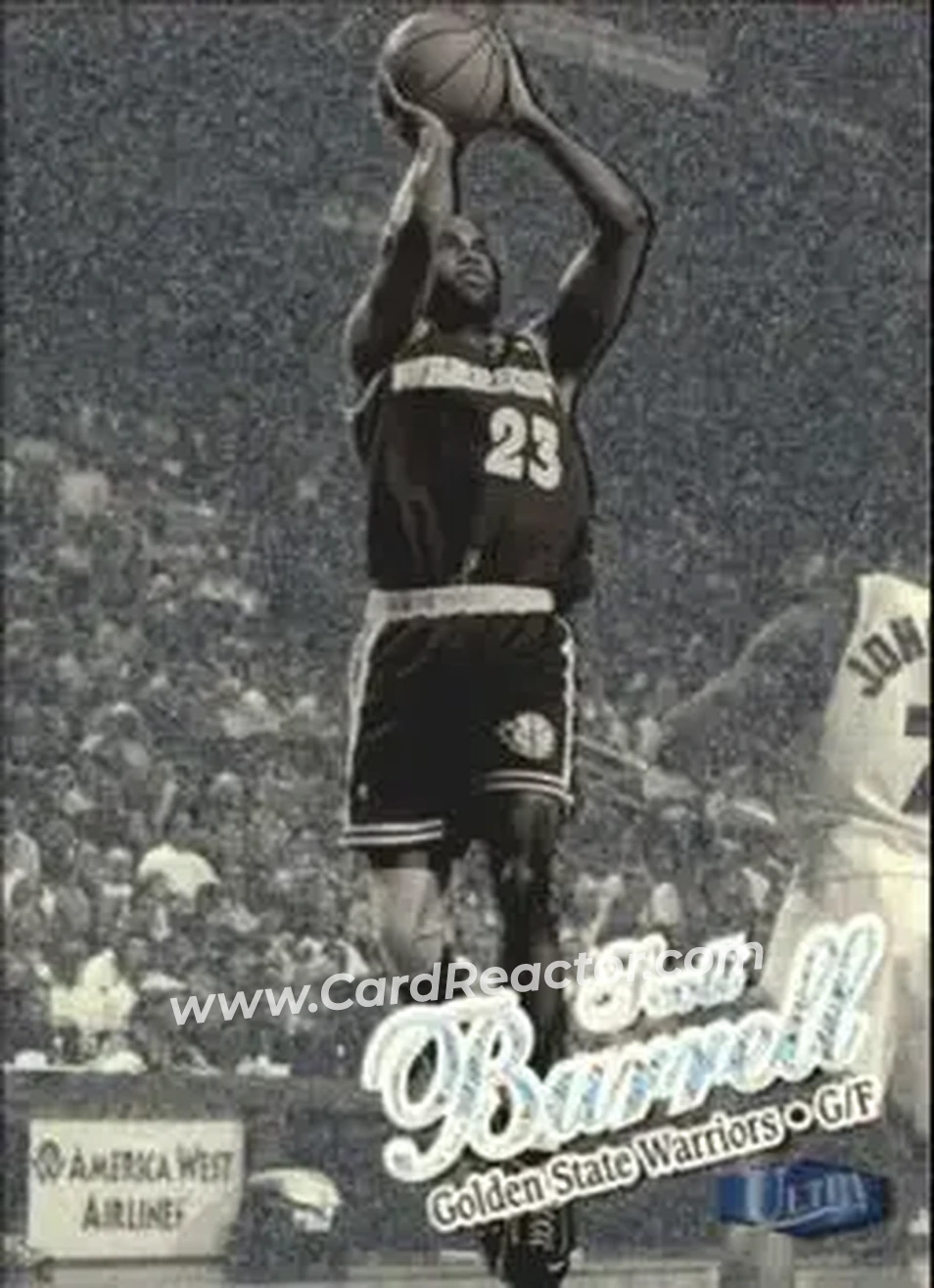 1997-98 Ultra - Platinum Medallion #20P - Scott Burrell - Golden State Warriors - Front
