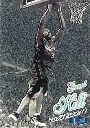 1997-98 Ultra - Platinum Medallion #33P - Grant Hill - Detroit Pistons