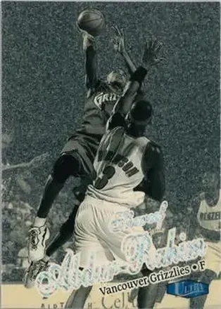 1997-98 Ultra - Platinum Medallion #37P - Shareef Abdur-Rahim - Vancouver Grizzlies