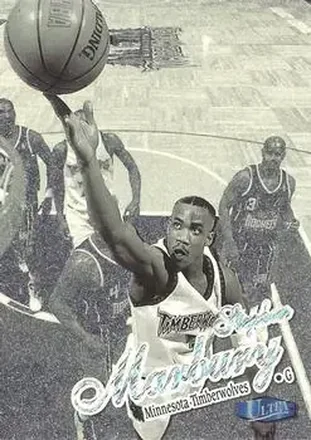 1997-98 Ultra - Platinum Medallion #38P - Stephon Marbury - Minnesota Timberwolves 1997-98 Ultra - Platinum Medallion #38P - Stephon Marbury - Minnesota Timberwolves