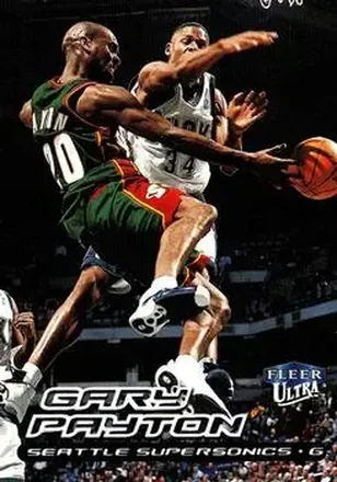 1999-00 Ultra #104 - Gary Payton - Seattle SuperSonics