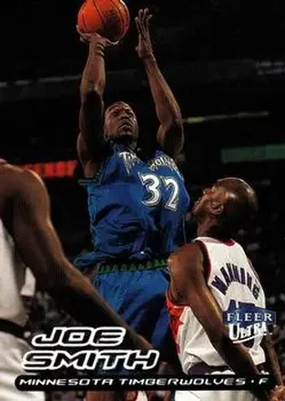 1999-00 Ultra #108 - Joe Smith - Minnesota Timberwolves 1999-00 Ultra #108 - Joe Smith - Minnesota Timberwolves