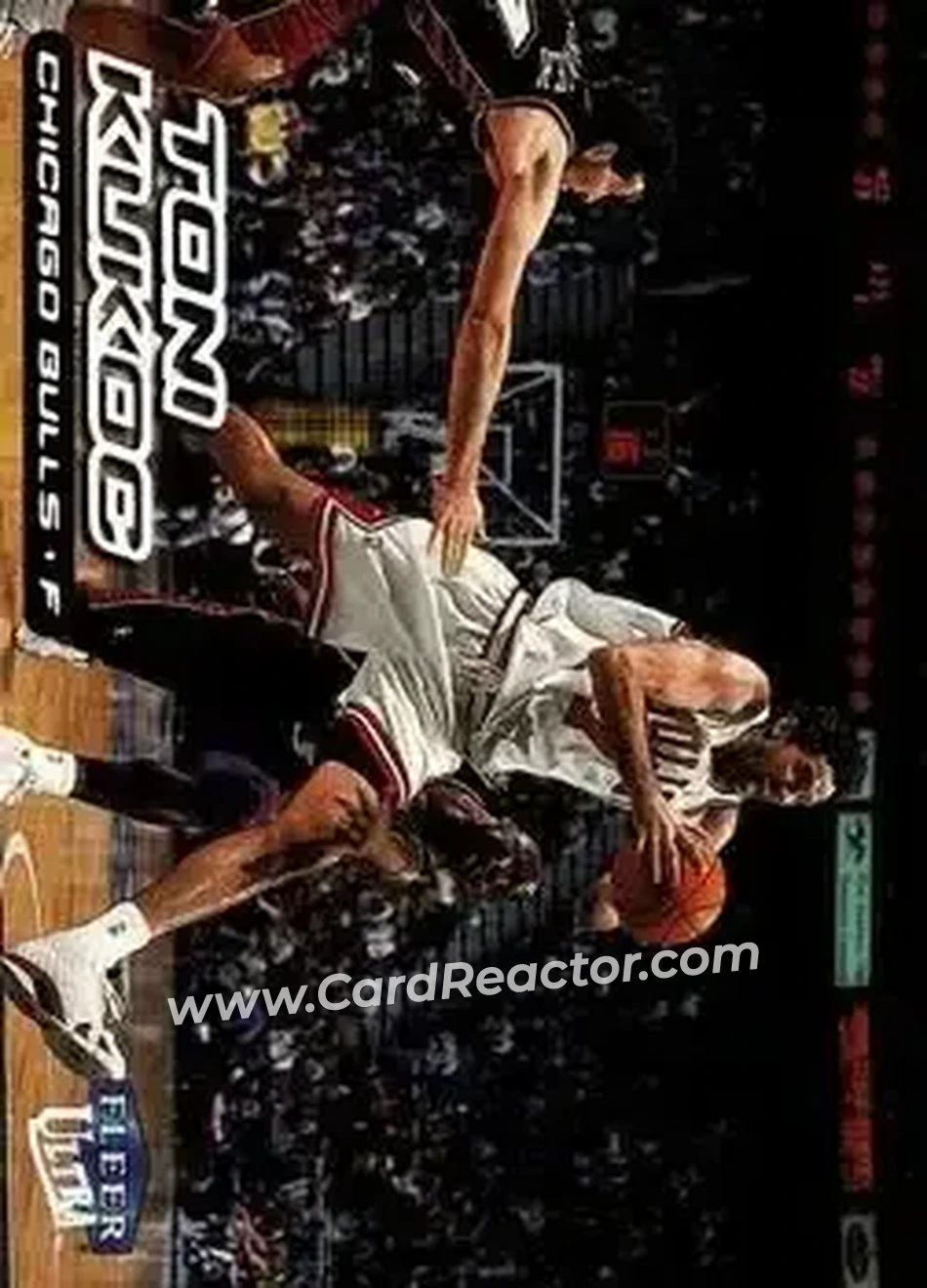 1999-00 Ultra #109 - Toni Kukoc - Chicago Bulls - Front