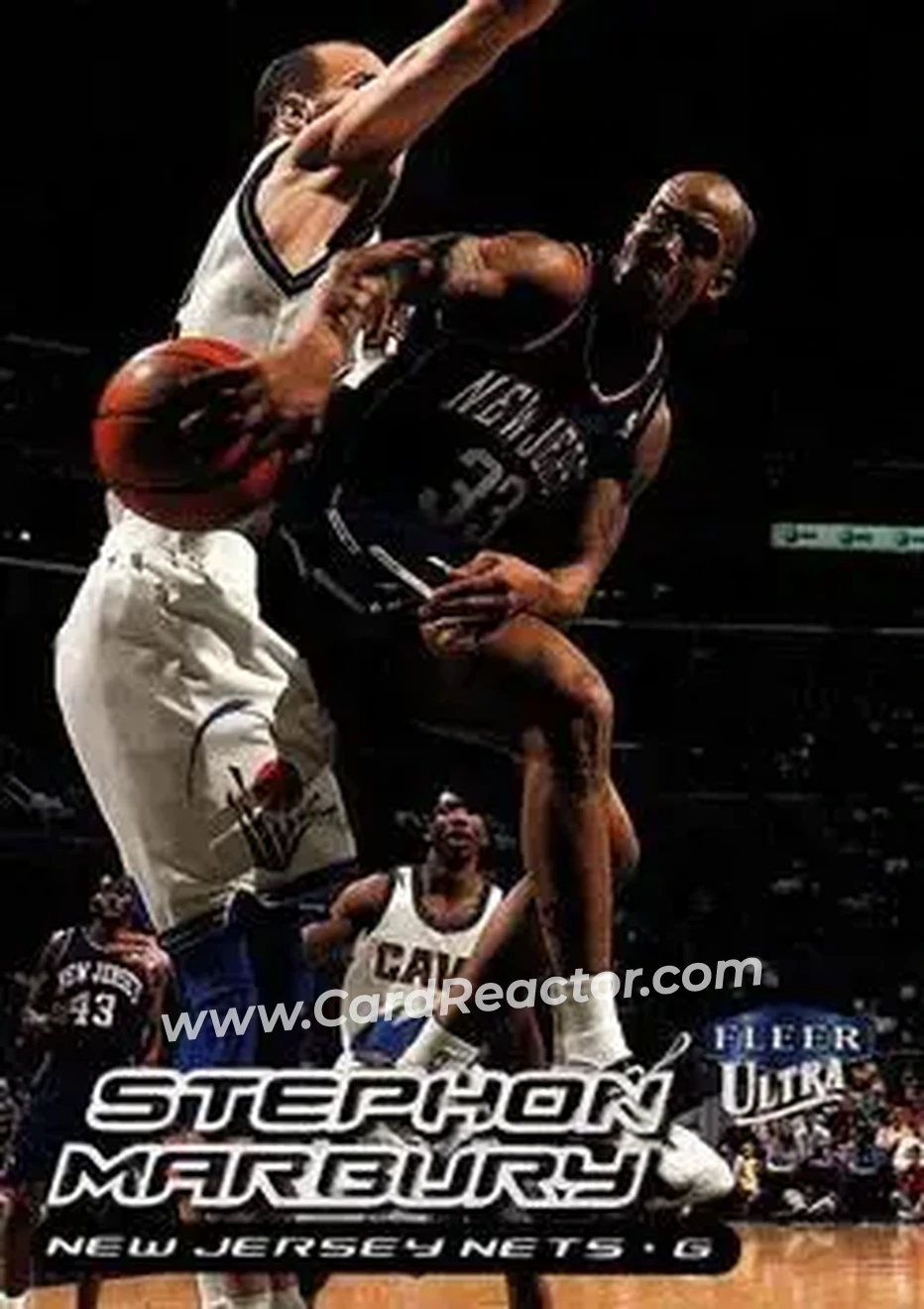 1999-00 Ultra #110 - Stephon Marbury - New Jersey Nets - Front 1999-00 Ultra #110 - Stephon Marbury - New Jersey Nets - Front