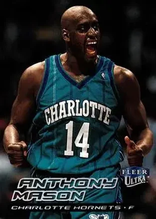 1999-00 Ultra #111 - Anthony Mason - Charlotte Hornets 1999-00 Ultra #111 - Anthony Mason - Charlotte Hornets