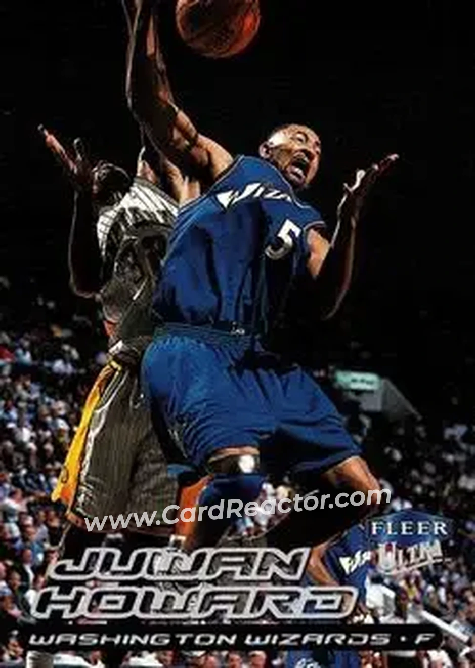 1999-00 Ultra #113 - Juwan Howard - Washington Wizards - Front